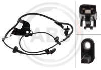 Sensor de velocidad de la rueda 33079 ABS