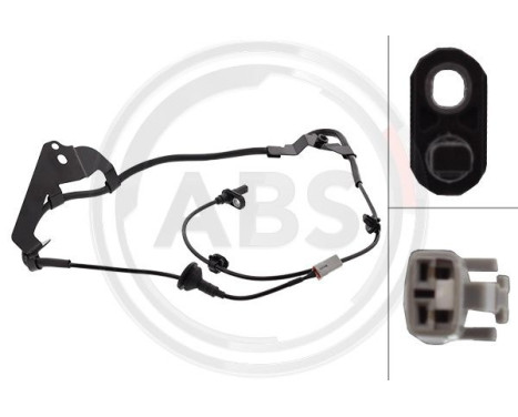 Sensor de velocidad de la rueda 33080 ABS