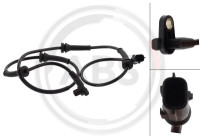 Sensor de velocidad de la rueda 33081 ABS