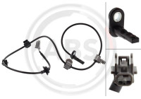 Sensor de velocidad de la rueda 33102 ABS