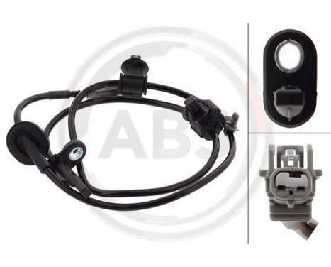 Sensor de velocidad de la rueda 33104 ABS