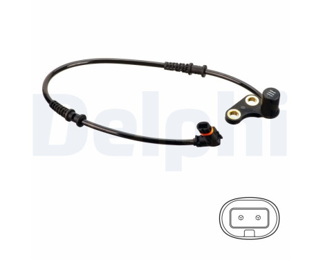 Sensor de velocidad de la rueda SS20492 Delphi
