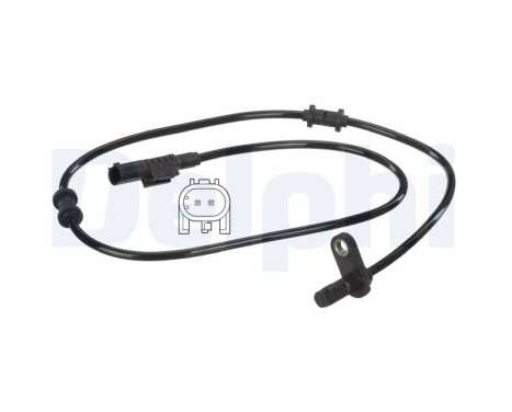 Sensor de velocidad de la rueda SS20497 Delphi