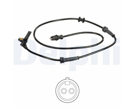 Sensor de velocidad de la rueda SS20576 Delphi