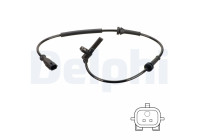 Sensor de velocidad de la rueda SS20839 Delphi