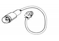 Contacto de advertencia, desgaste de pastillas/forros de freno 39526 ABS
