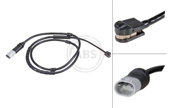 Contacto de advertencia, desgaste de pastillas/forros de freno 39752 ABS, Imagen 3