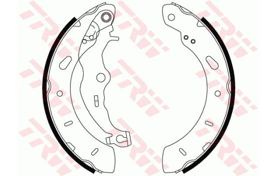 Juego de zapatas de freno GS8806 TRW