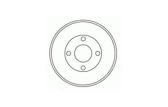 Tambor de freno 2399-S ABS