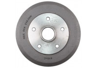 Tambor de freno 2436-S ABS