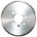 Tambor de freno 2508-S ABS