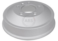 Tambor de freno 2937-S ABS