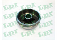 Tambor de freno 7D0168 Lpr
