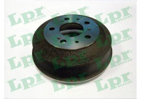 Tambor de freno 7D0255 Lpr