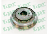 Tambor de freno 7D0392 Lpr
