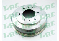 Tambor de freno 7D0444 Lpr