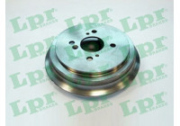 Tambor de freno 7D0525 Lpr