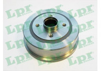 Tambor de freno 7D0601 Lpr