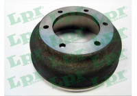 Tambor de freno 7D0625 Lpr