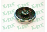Tambor de freno 7D0703CA Lpr