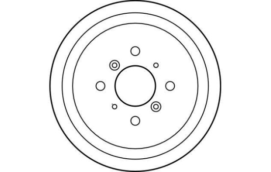 Tambor de freno DB4269 TRW, Imagen 2