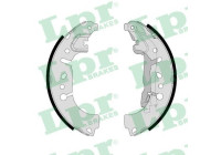 Juego de zapatas de freno 01185 Lpr