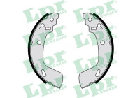 Juego de zapatas de freno 01188 Lpr