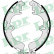 Juego de zapatas de freno 05810 Lpr, Miniatura 3