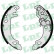 Juego de zapatas de freno 07070 Lpr, Miniatura 3