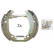Juego de zapatas de freno 111401 ABS