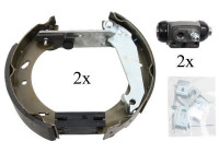 Juego de zapatas de freno 111422 ABS