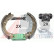 Juego de zapatas de freno 111437 ABS, Miniatura 2
