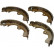 Juego de zapatas de freno 8680 ABS