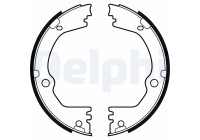 Juego de zapatas de freno, freno de estacionamiento