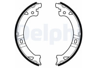Juego de zapatas de freno, freno de estacionamiento