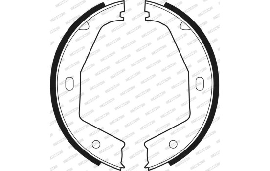 Juego de zapatas de freno FSB292 Ferodo, Imagen 3
