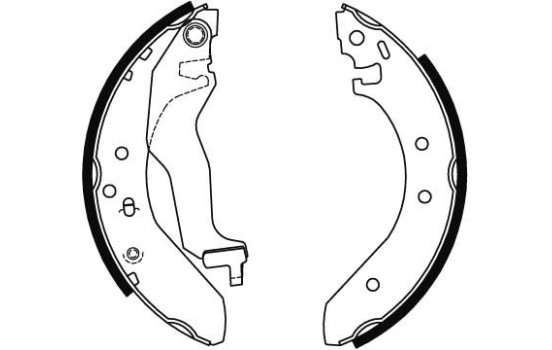 Juego de zapatas de freno GS6246 TRW, Imagen 2