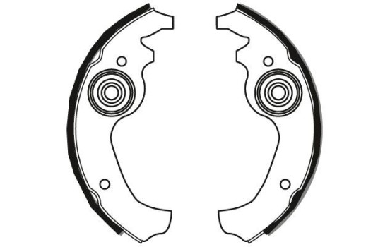 Juego de zapatas de freno GS8233 TRW, Imagen 2