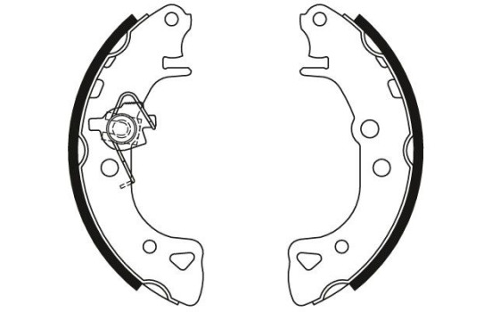 Juego de zapatas de freno GS8271 TRW, Imagen 2