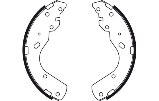 Juego de zapatas de freno GS8443 TRW, Imagen 2