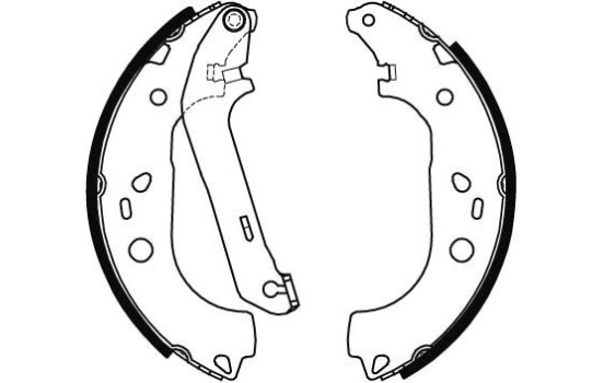 Juego de zapatas de freno GS8471 TRW, Imagen 2