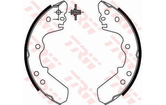 Juego de zapatas de freno GS8551 TRW, Imagen 3