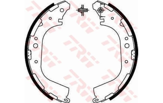 Juego de zapatas de freno GS8590 TRW