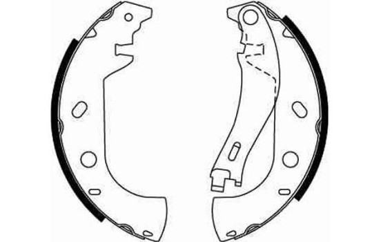 Juego de zapatas de freno GS8653 TRW, Imagen 2