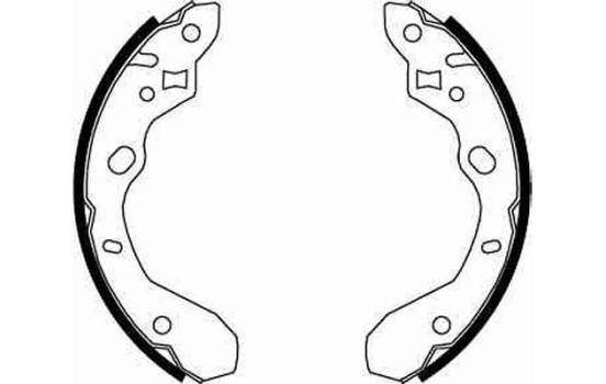 Juego de zapatas de freno GS8661 TRW, Imagen 2