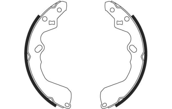 Juego de zapatas de freno GS8694 TRW, Imagen 2
