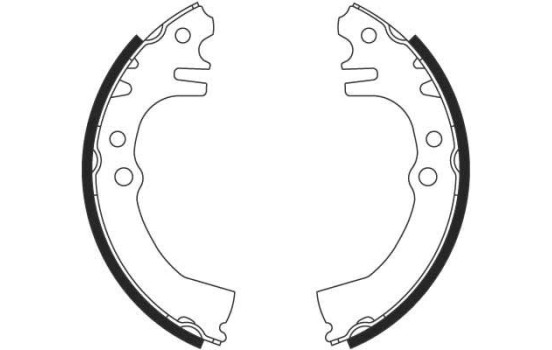 Juego de zapatas de freno GS8699 TRW, Imagen 2