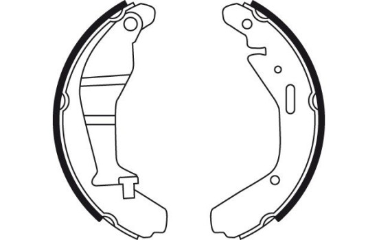 Juego de zapatas de freno GS8724 TRW, Imagen 2