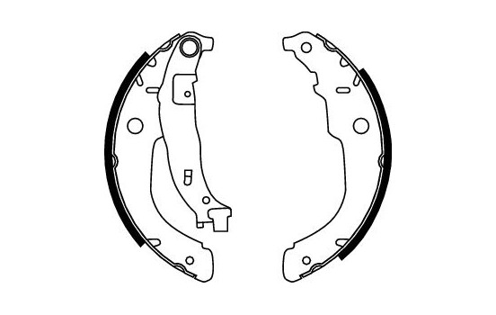 Juego de zapatas de freno GS8731 TRW, Imagen 2