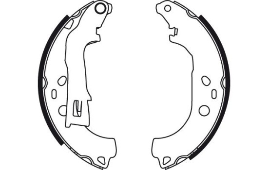 Juego de zapatas de freno GS8738 TRW, Imagen 2